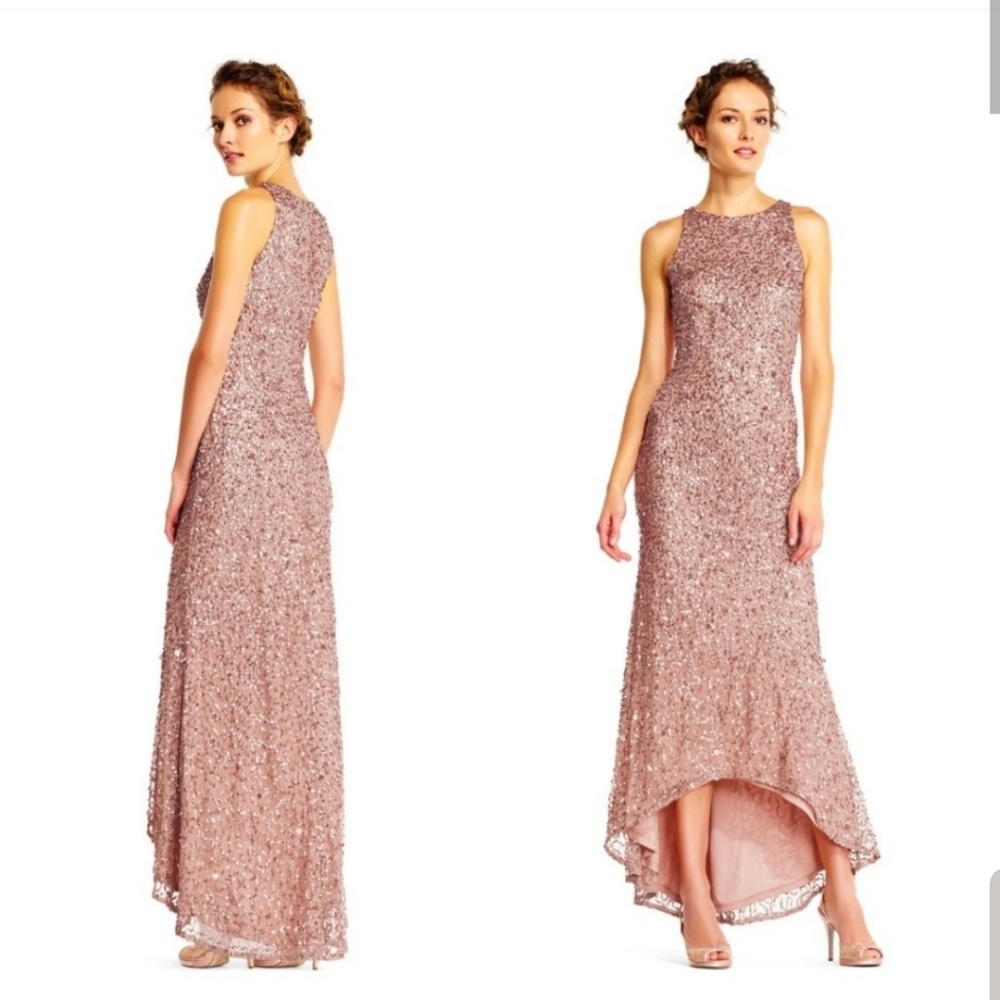 Adrianna Appel sequin dress